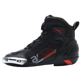 ARCX Perforated Leather Speed Motorcycle Boots – Perforated Cowhide, Mesh Lining, CE-Rated, Ankle Height