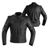 TKNE GP1 CE-Certified Motorcycle Riding Jacket – Unisex, TÜV Rheinland Tested, ESA Armour, Detachable Liner, Ventilated