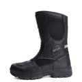 ARCX Vented Men's Motorcycle Touring Boots – Perforated Full-Grain Leather, Sandwich Mesh, ESA Ankle Protection, Rubber + EVA Outsole