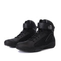 ARCX Summer Motorcycle Sneaker Boots – Cow Suede + Nylon Mesh, BK Mesh Lining, ESA Ankle Protection, Instep Strap
