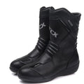 ARCX Women's Genuine Leather Waterproof Motorcycle Boots – Full-Grain Cowhide, Composite Toe, Waterproof Membrane, Mid-Calf