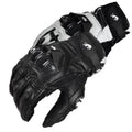 Furygan AFS-6 Leather Motorcycle Racing Gloves – Goatskin, CE Certified, Windproof, Touchscreen