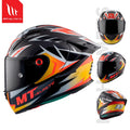 MTHELMETS MT KRE Racing Full Face Motorcycle Helmet – ABS Shell, DOT + ECE + 3C Certified, Quick Release, All-Season
