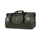 MOTOCENTRIC Waterproof Motorcycle Tail Bag 46L – PVC, Welded Seams, Universal Fitment, All-Season