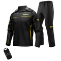 HEROBIKER Waterproof Motorcycle Rain Suit – Jacket & Pants, TPU Waterproof Film, Breathable Mesh, Foldable
