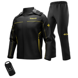 HEROBIKER Waterproof Motorcycle Rain Suit – Jacket & Pants, TPU Waterproof Film, Breathable Mesh, Foldable