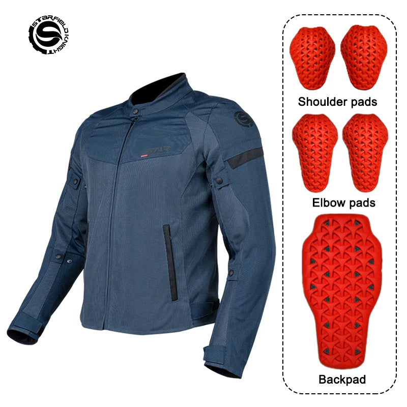 SKJ-840 Motorcycle Touring Riding Jacket