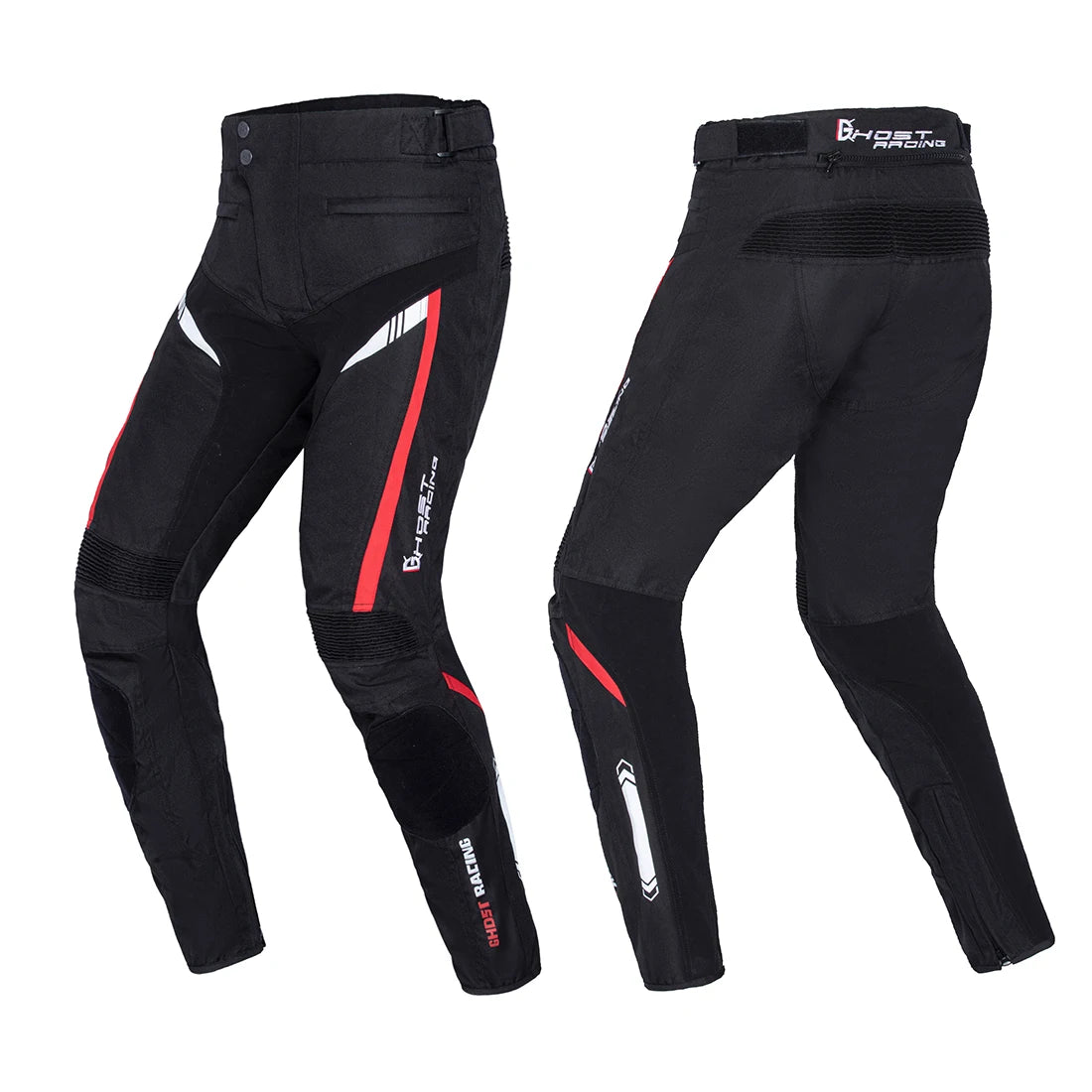 GHOST RACING Motorcycle Riding Pants – Windproof, Waterproof, All-Season Protection