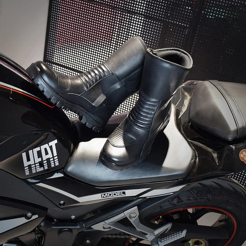 MJMOTO MJS-001 Motorcycle Off Road Ankle Boots