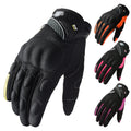 SUOMY Motorcycle Riding Gloves – Lightweight Mesh, Touchscreen, PVC Palm Grip, 5 Colours