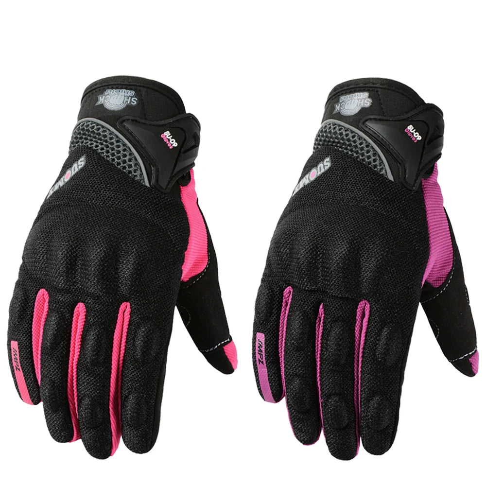 SUOMY Motorcycle Gloves – Breathable, Touchscreen, Shockproof