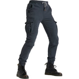 Lane ProMotor™ Men's Tear-Resistant Motorcycle Pants – CE Protectors Included, Breathable Moto Jeans, Street &amp; Motocross