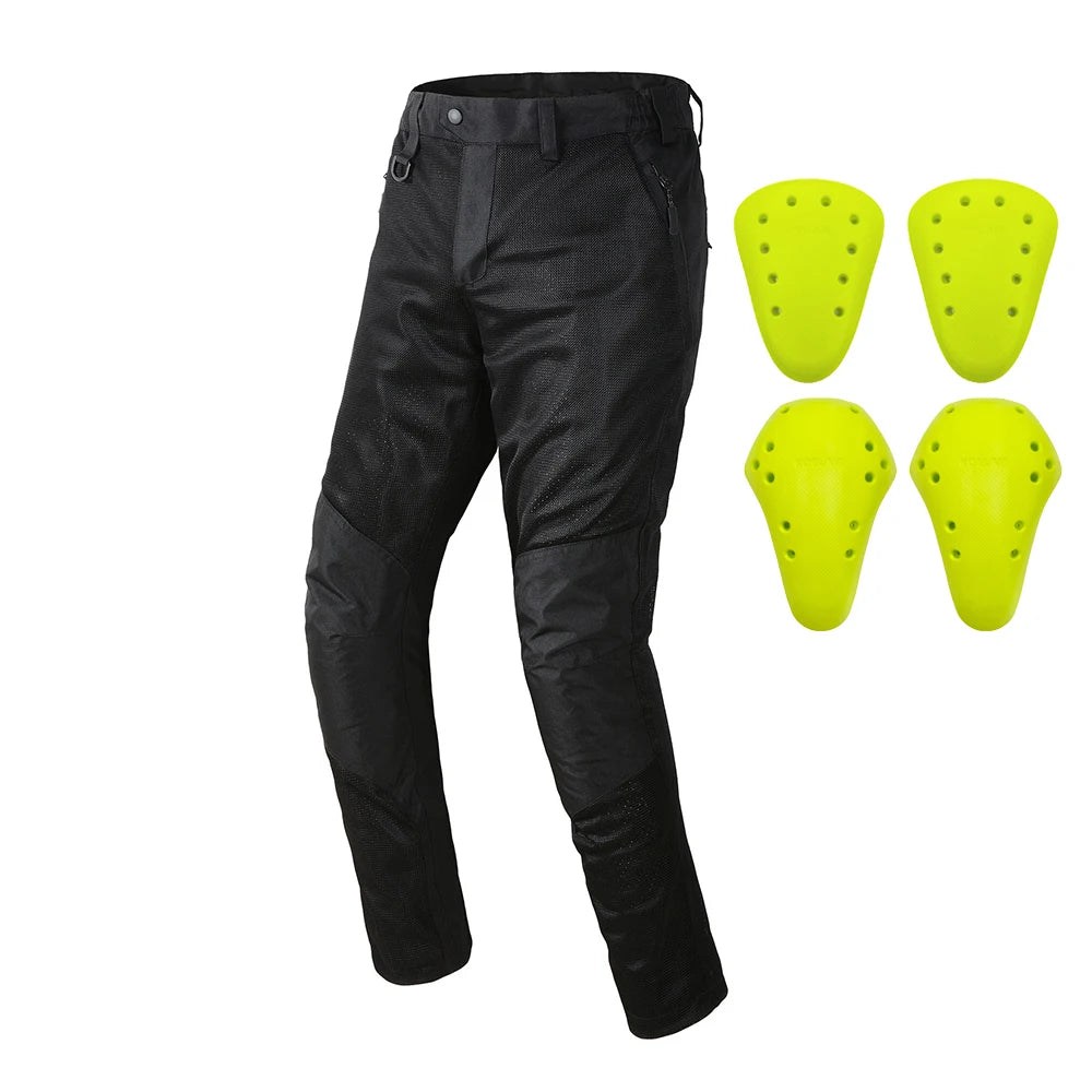 VEMAR VP-201 Motorcycle Riding Pants – Breathable, Waterproof, Protective Motocross Trousers (CE Gear Included)