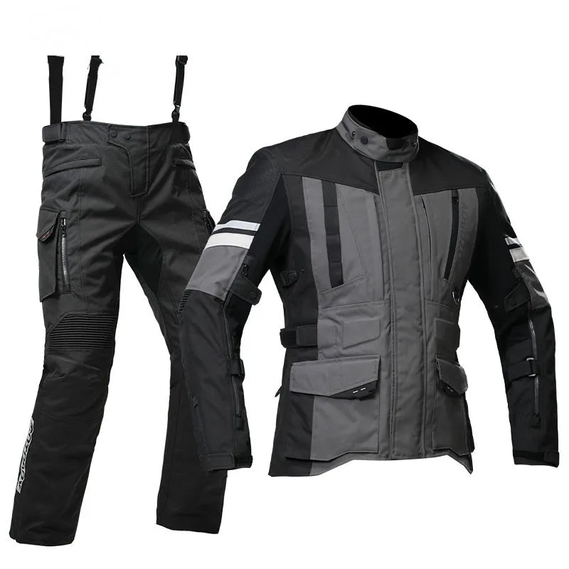 Lane ProMotor™&nbsp; Unisex Motorcycle Riding Kit – Oxford Shell, Breathable Ventilation, Quick-Dry, Protective, All-Season