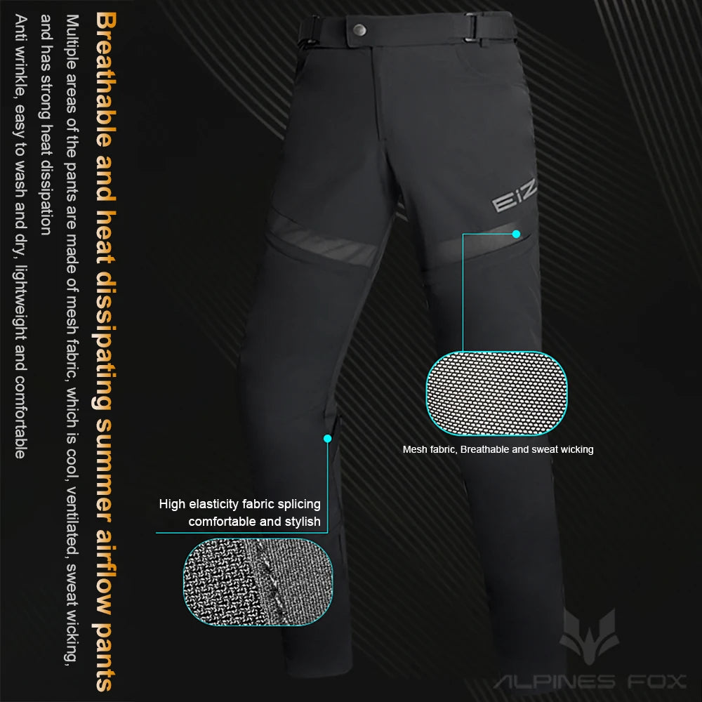 EiZ 2025 New Motorcycle Riding Trousers – Men &amp; Women