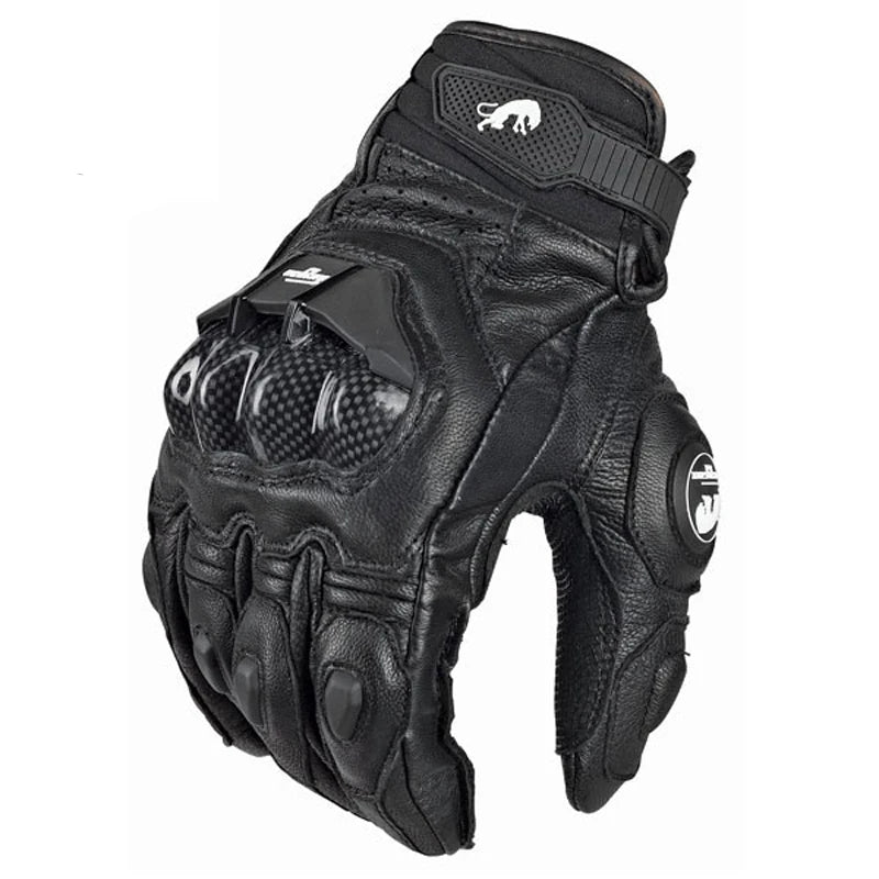 Furygan AFS-6 Leather Motorcycle Racing Gloves