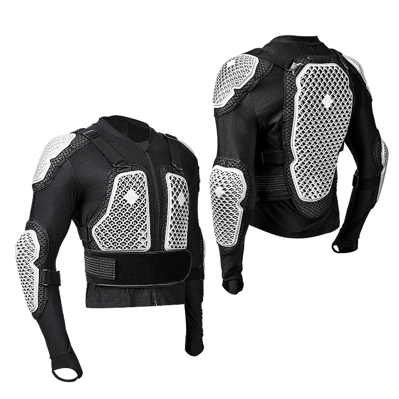 FR A1 Motorcycle Protective Jacket – Breathable Full Body Armour Protection