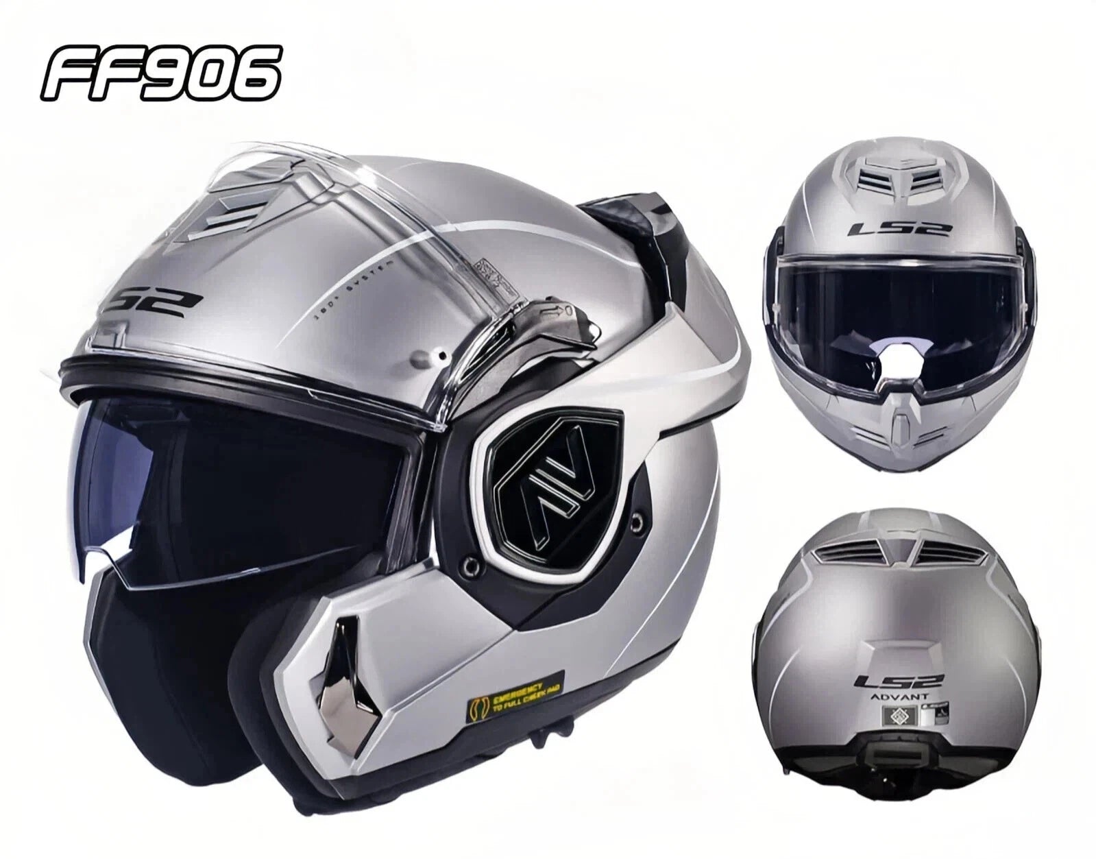 LS2 FF906 Dual Sport Motorcycle Helmet