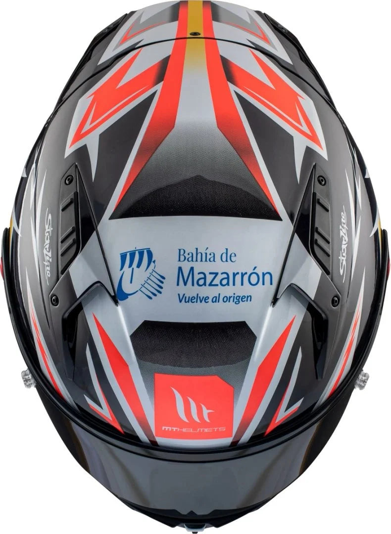 MTHELMETS&nbsp;MT KRE Racing Full Face Motorcycle Helmet – ABS Shell, DOT + ECE + 3C Certified, Quick Release, All-Season