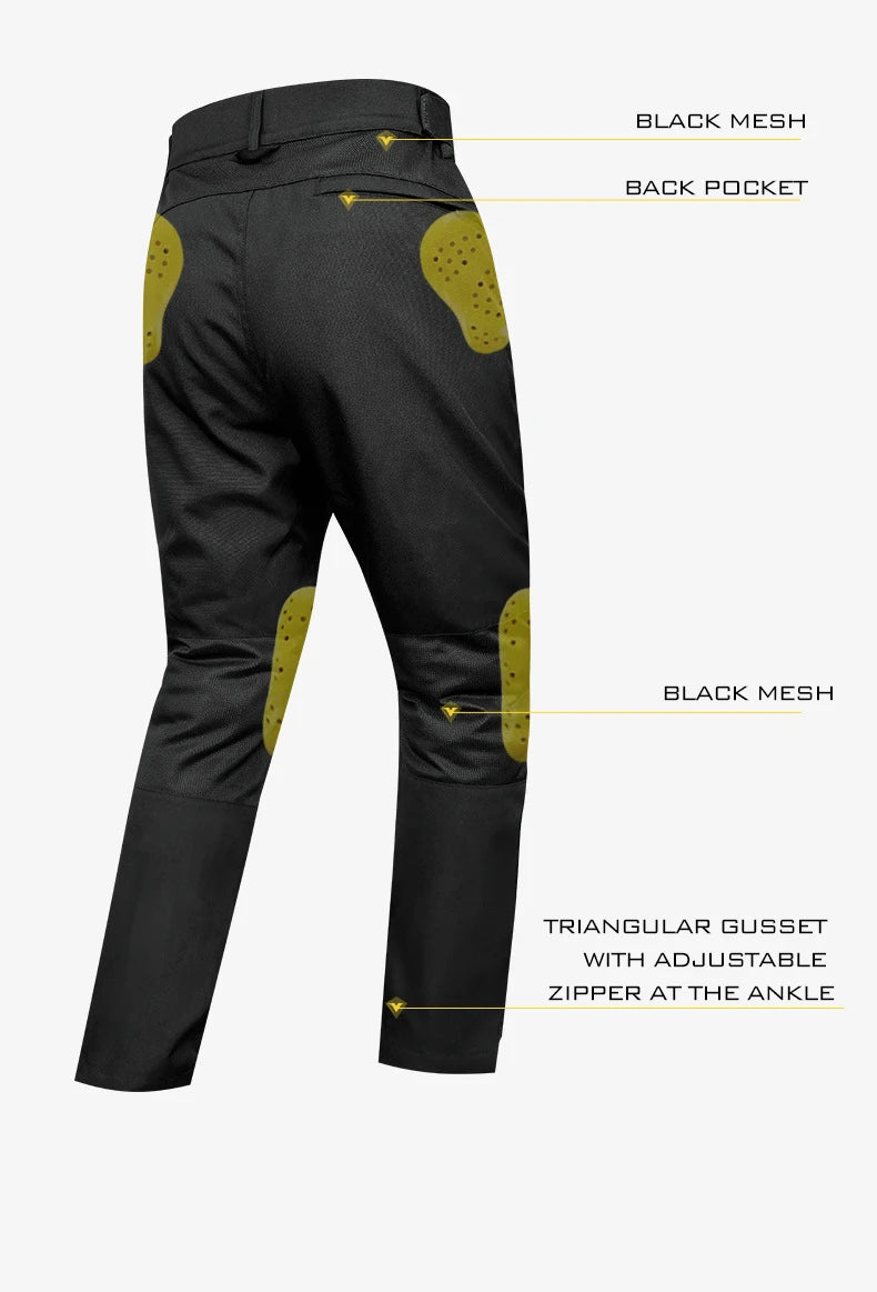 DUOGAO Breathable Mesh Motorcycle Riding Pants