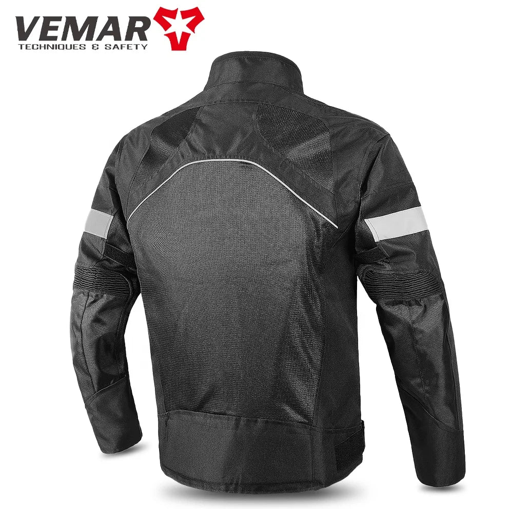 Vemar Summer Motorcycle Jacket – Protective Gear Riding Coat