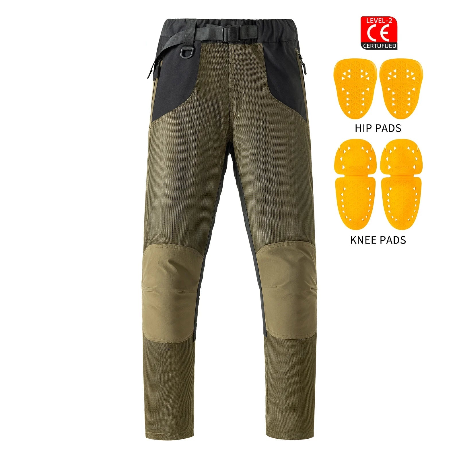 CE Level 2 Winter Motorcycle Riding Pants – Waterproof, Windproof, Thermal Protective Biker Trousers