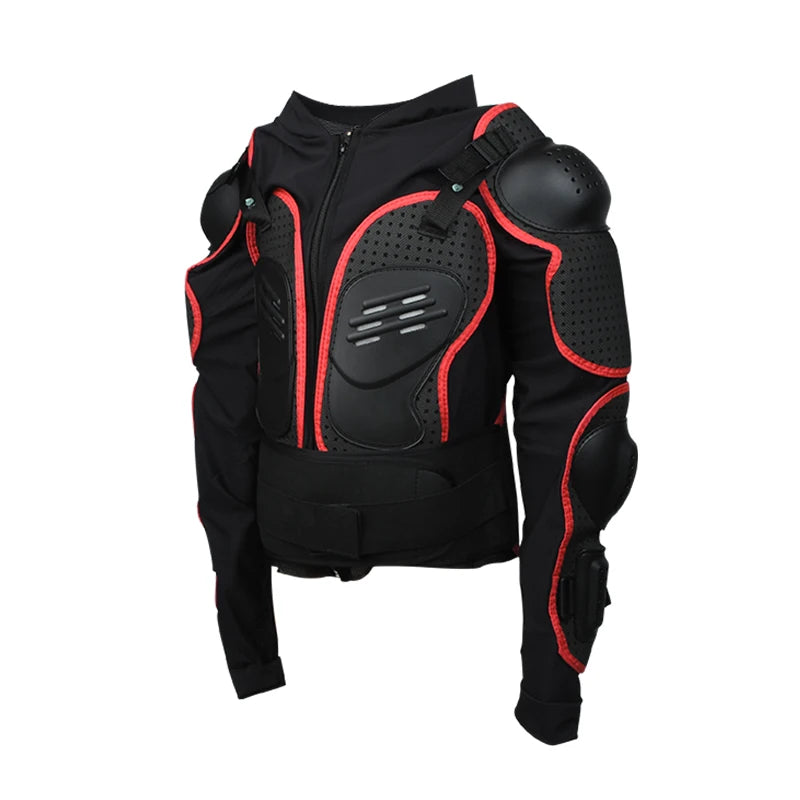 Protective Riding Armor Jacket – Breathable Full-Body Motorcycle Protection
