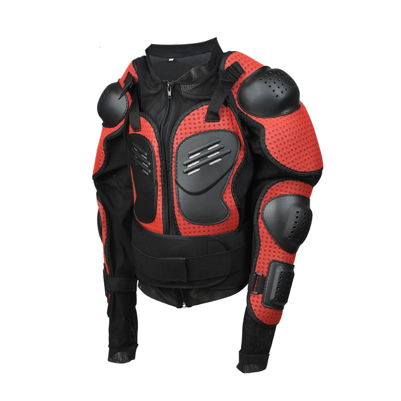 Protective Riding Armor Jacket – Breathable Full-Body Motorcycle Protection