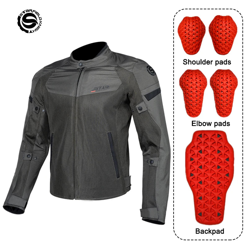 SKJ-840 Motorcycle Touring Riding Jacket