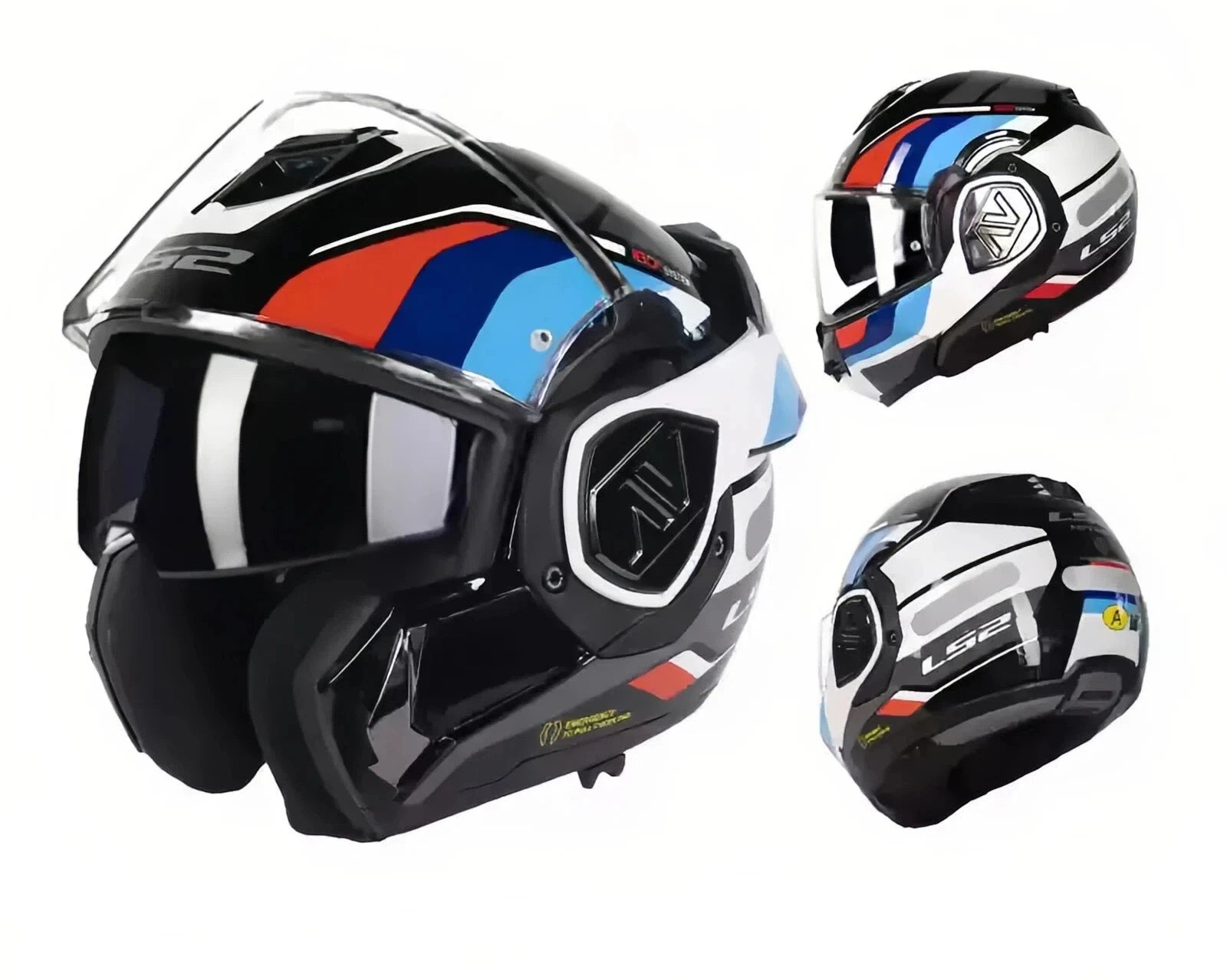 LS2 FF906 Dual Sport Motorcycle Helmet