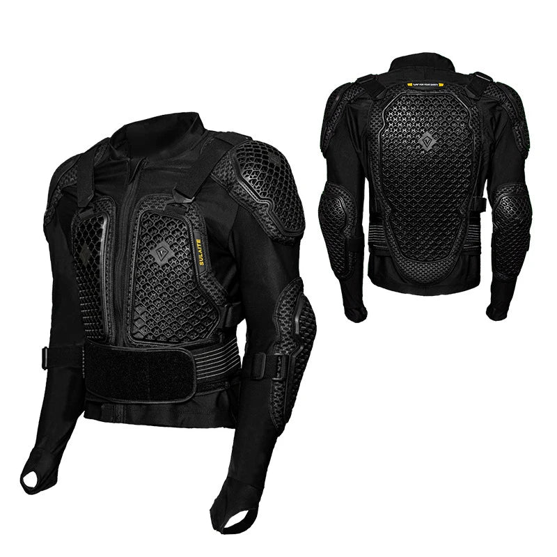 FR A1 Motorcycle Protective Jacket – Breathable Full Body Armour Protection