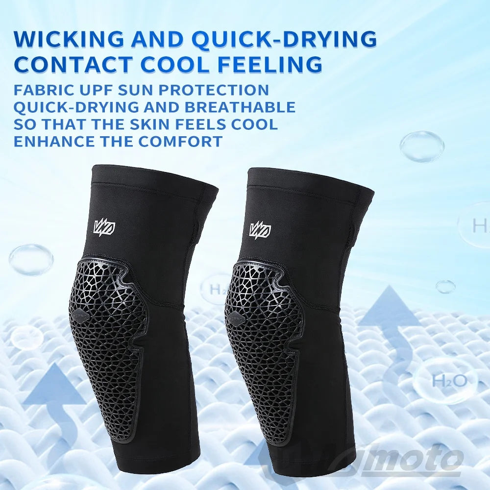 VND Motorcycle Knee &amp; Elbow Pads – Breathable Protective Gear for Riding &amp; Outdoor Sports