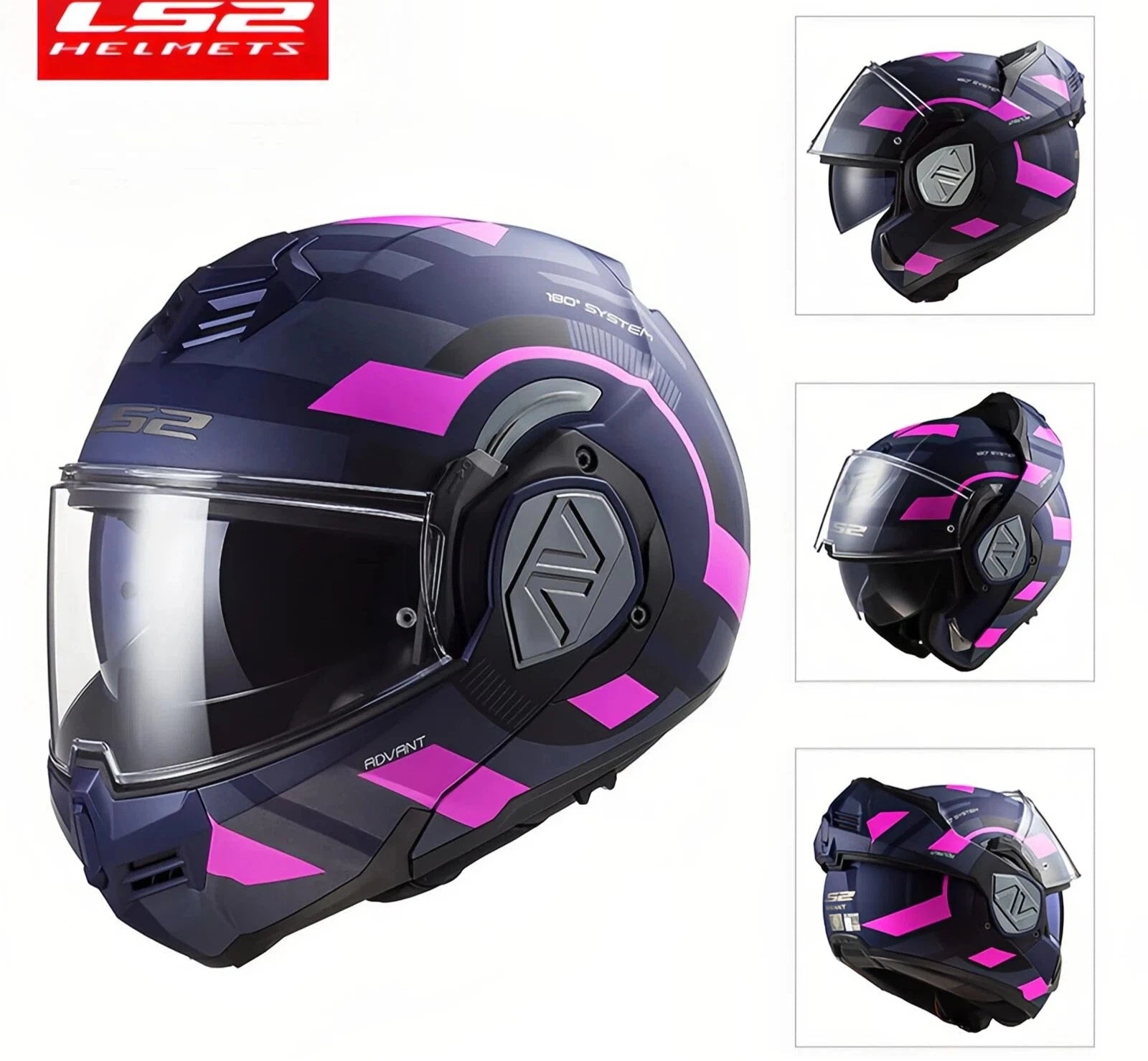 LS2 FF906 Dual Sport Motorcycle Helmet