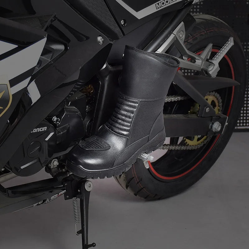 MJMOTO MJS-001 Motorcycle Off Road Ankle Boots