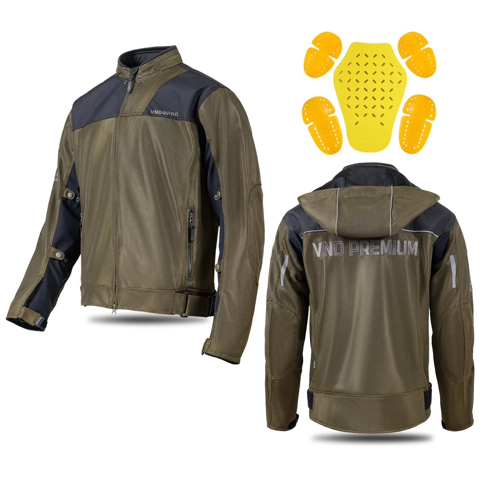 VND A-609 Motorcycle Touring Riding Jacket