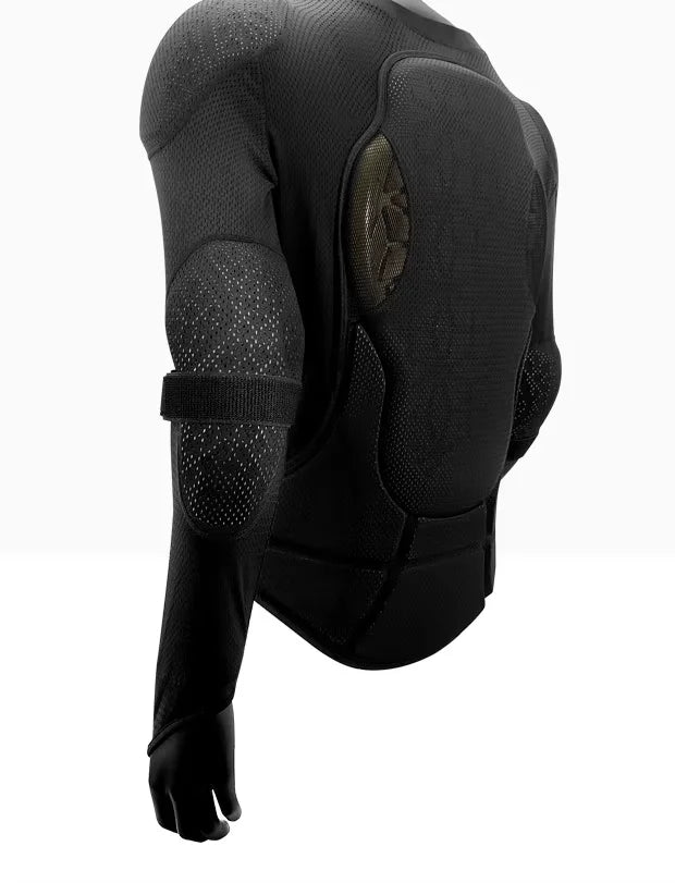 Moon SP2 Soft Armor Ski &amp; Cycling Protective Jacket – Shoulder, Elbow, Back Protection, Polyester Shell, S–L