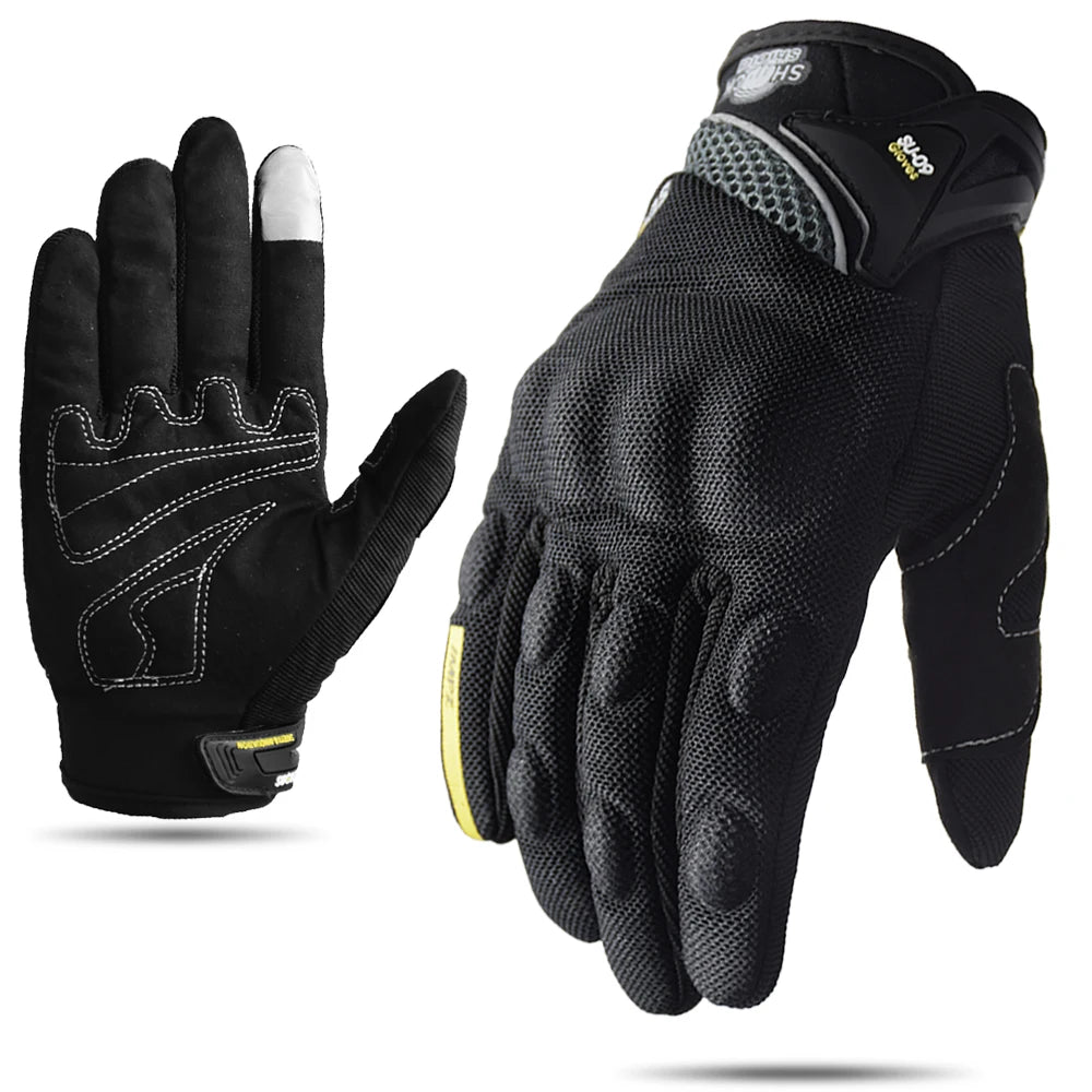 SUOMY Motorcycle Gloves – Breathable, Touchscreen, Shockproof