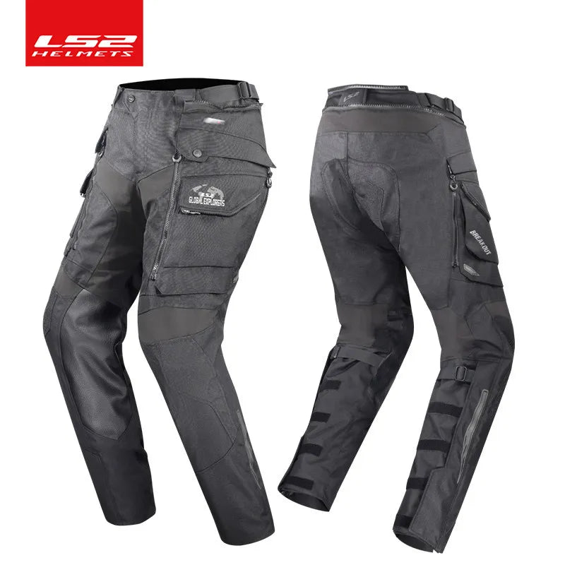 LS2 Explorer Four-Season Adventure Touring Suit – CE Level 2 Armour, Three-Layer Detachable System, Jacket &amp; Pants