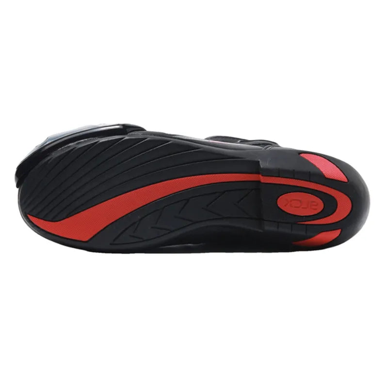 ARCX L60746 Perforated Leather Motorcycle Boots