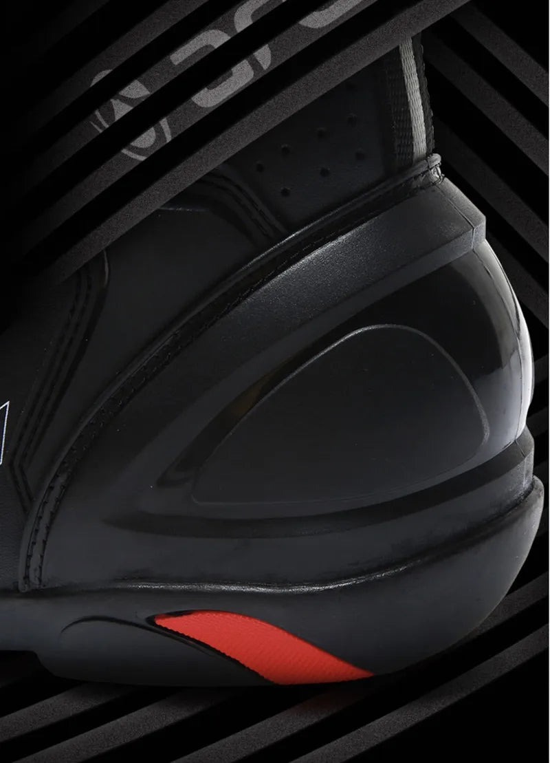 ARCX L60746 Perforated Leather Motorcycle Boots