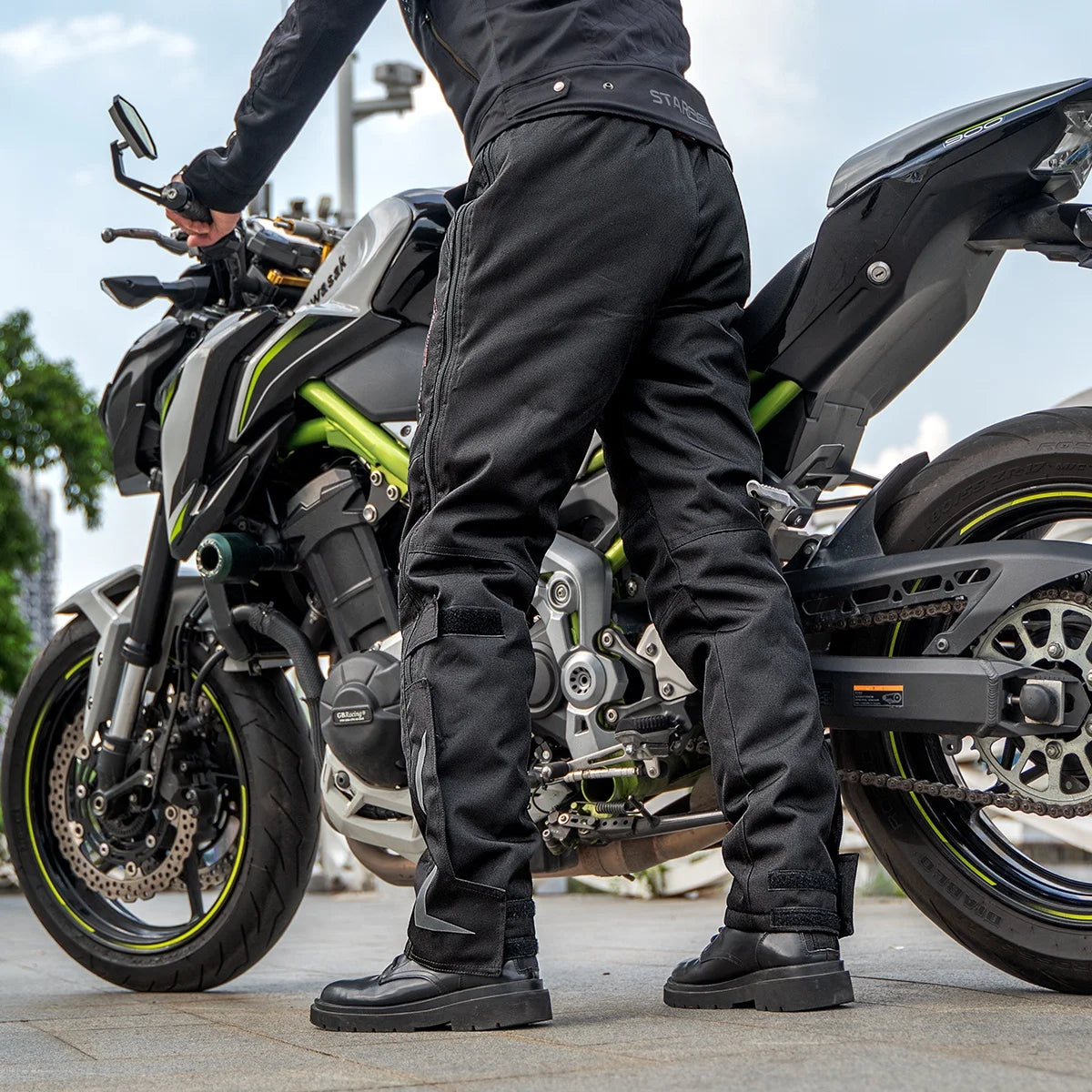 SFK SKP-710 Winter Motorcycle Pants – Waterproof CE Protective Riding Trousers