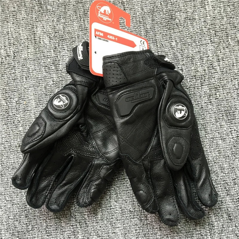 Furygan AFS-6 Leather Motorcycle Racing Gloves