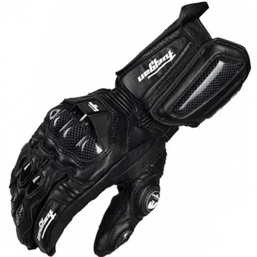 Genuine Leather Full Finger Motorcycle Riding Gloves