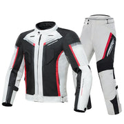 White Motorcycle Riding Suit