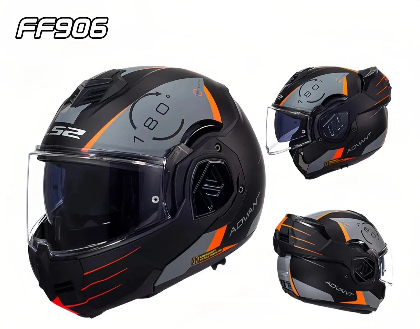 LS2 FF906 Dual Sport Motorcycle Helmet