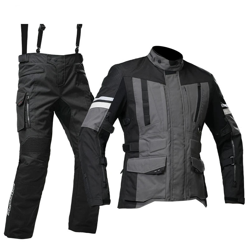 Lane ProMotor™&nbsp; Unisex Motorcycle Riding Kit – Oxford Shell, Breathable Ventilation, Quick-Dry, Protective, All-Season
