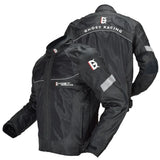 GHOST RACING WinterGuard Motorcycle Riding Jacket – Oxford / Cordura, Reflective, Removable Liner, Unisex