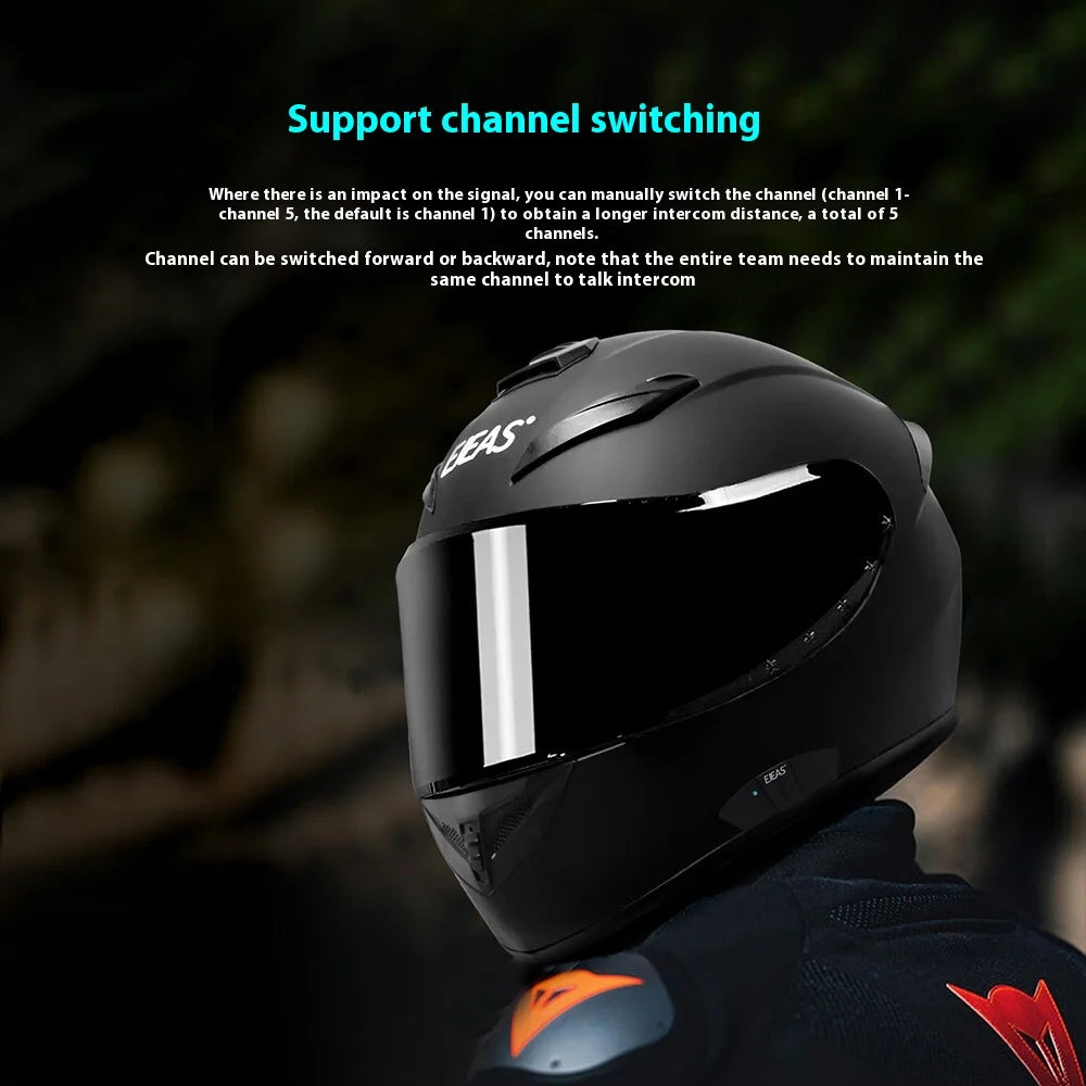 EJEAS AIH2 Smart Intercom Motorcycle Helmet