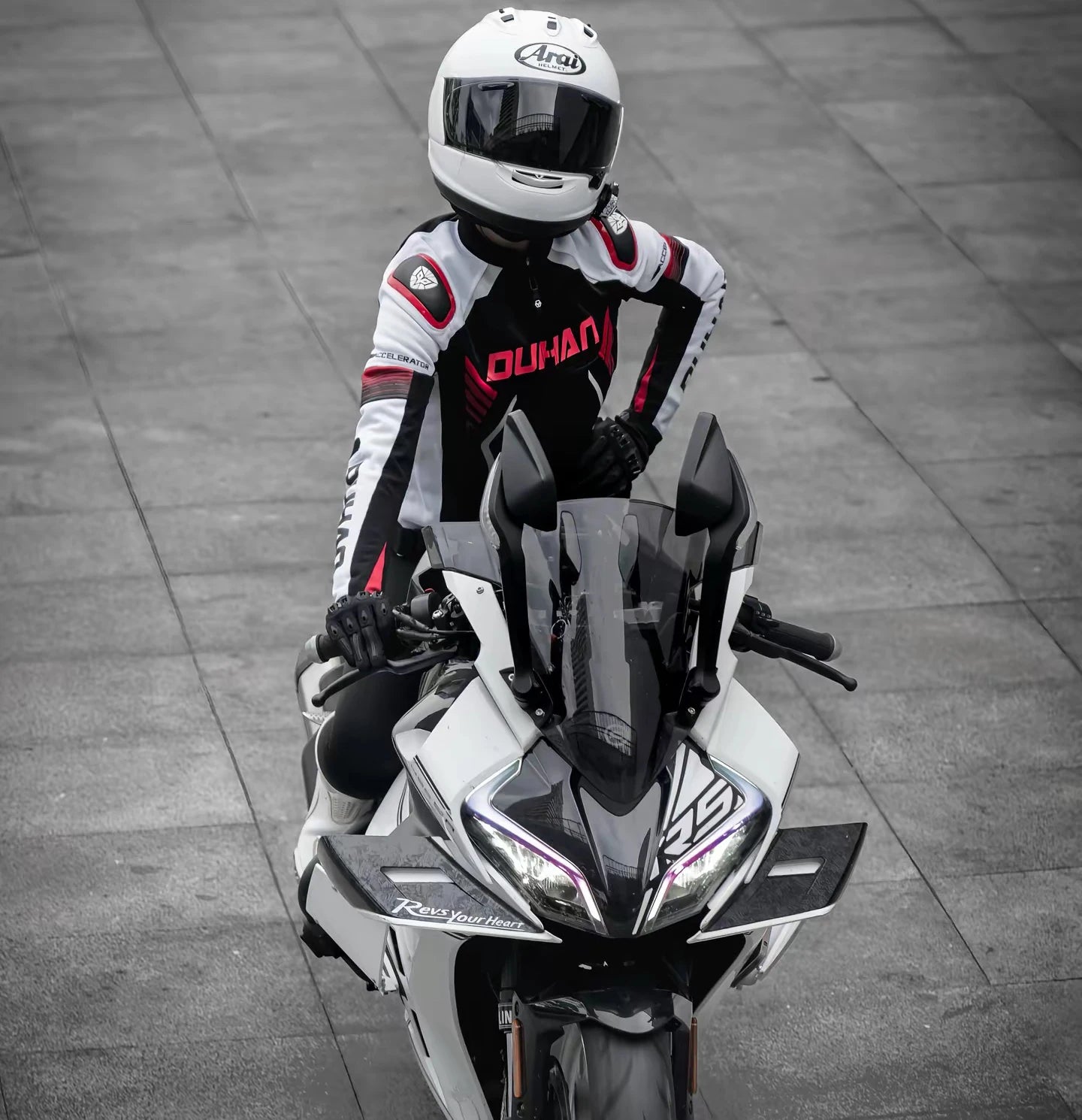 DUHAN D-2278 Summer Breathable Motorcycle Riding Jacket