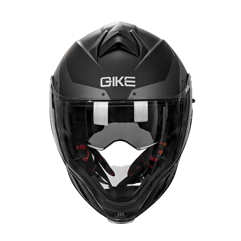 QIKE FP02 Dual Visor Full Face Motorcycle Helmet – ECE Approved Protection